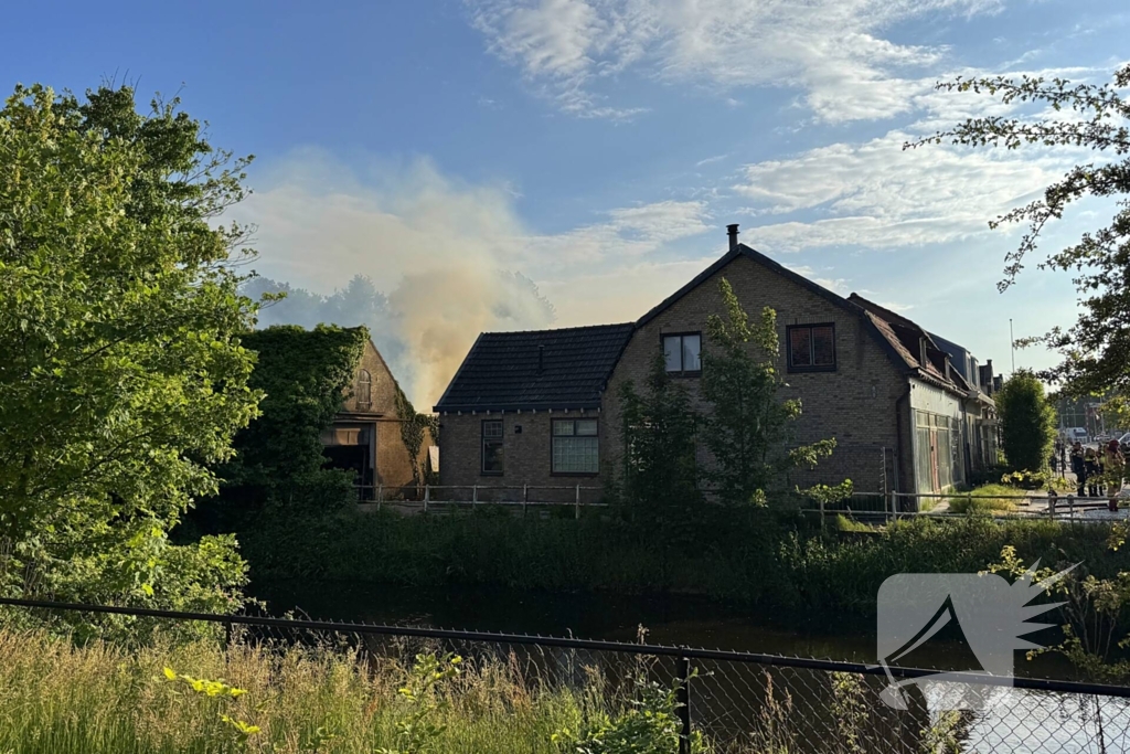 Onrust bij schuurbrand