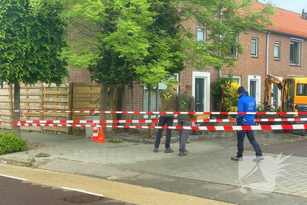 Brandweer voert metingen uit na gaslekkage