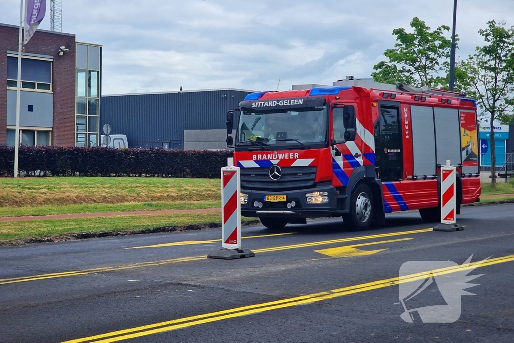 Bestuurder blust eigen brand