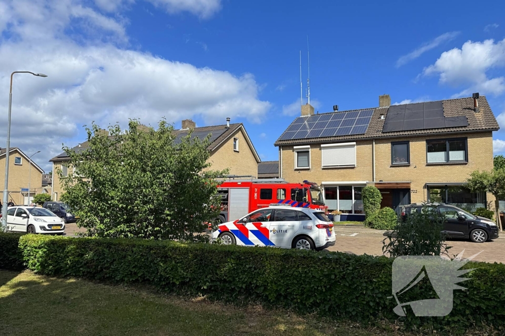 Brand zorgt voor rookontwikkeling in Uden