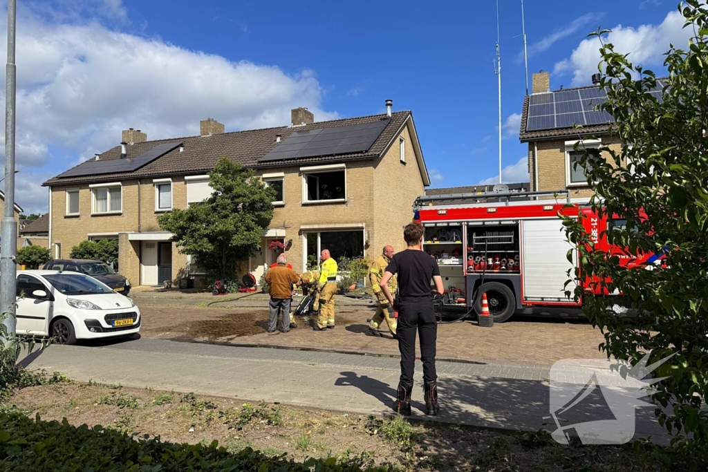 Brand zorgt voor rookontwikkeling in Uden