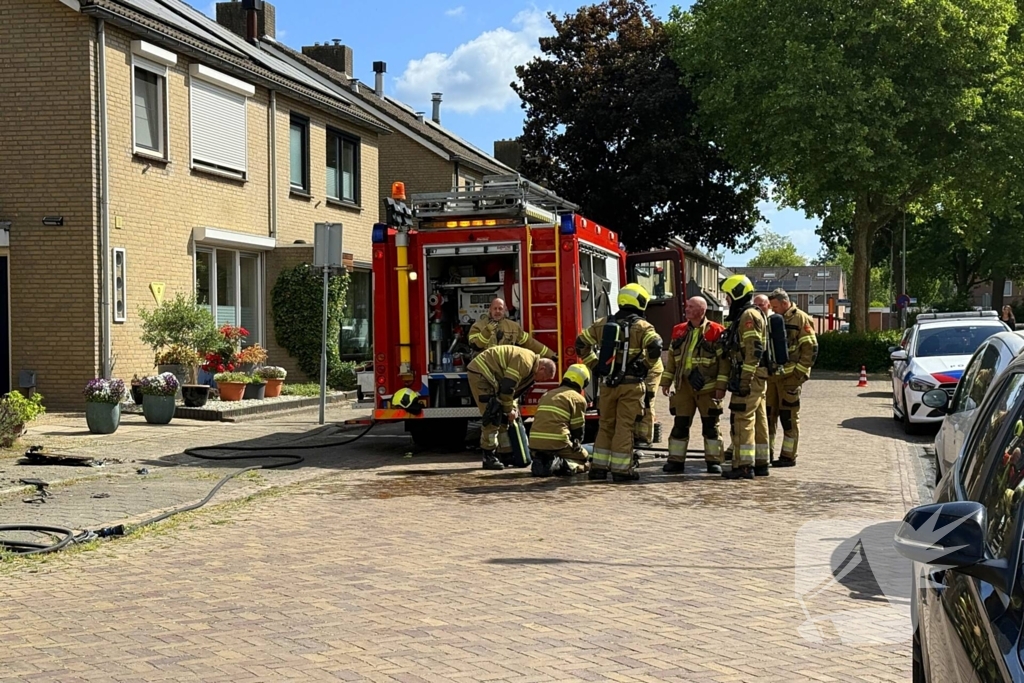 Brand zorgt voor rookontwikkeling in Uden