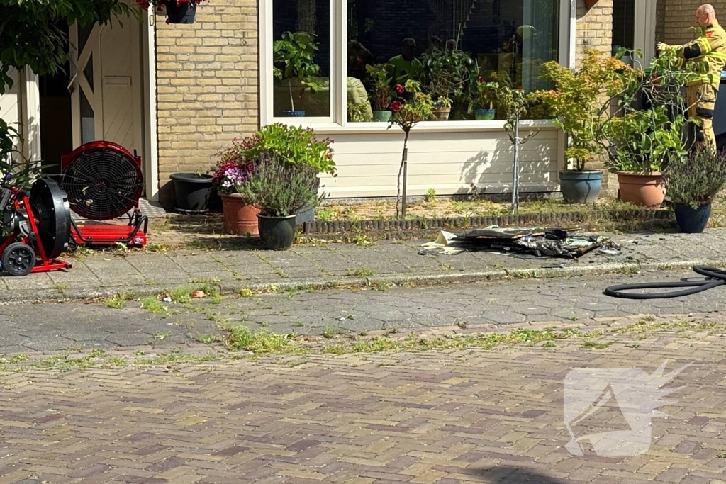 Brand zorgt voor rookontwikkeling in Uden