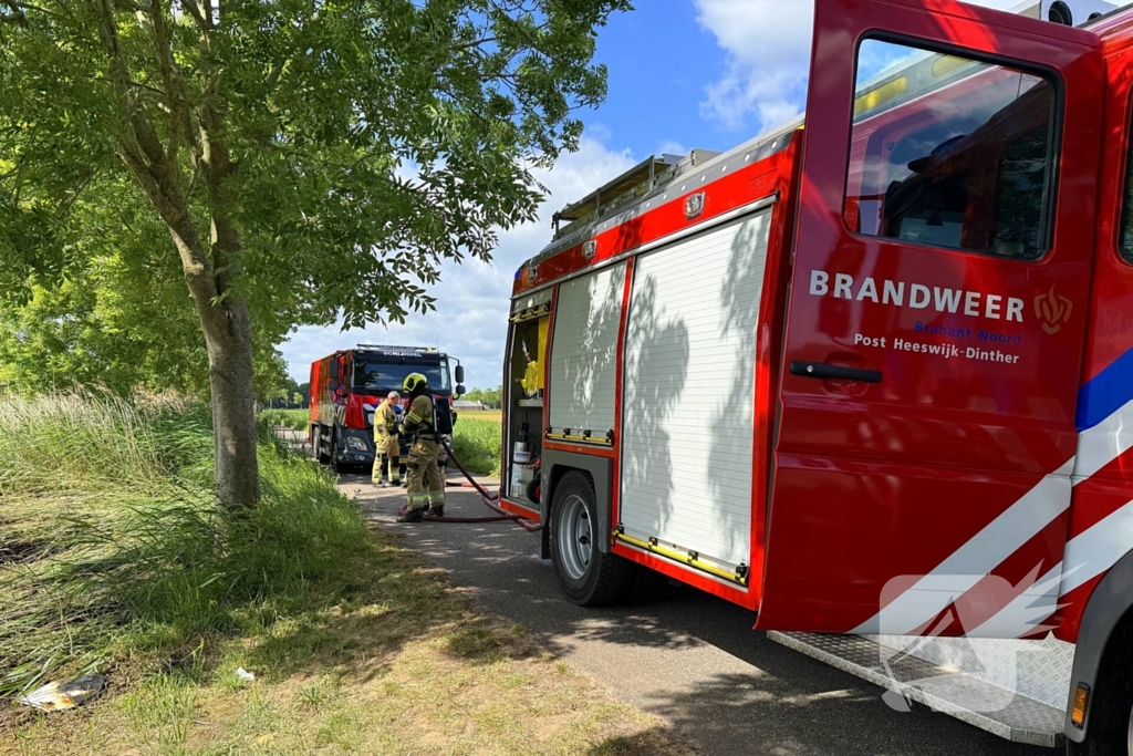 Bermbrand snel geblust