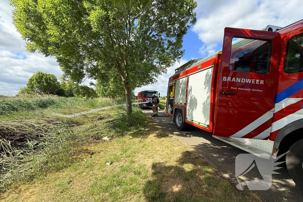 Bermbrand snel geblust