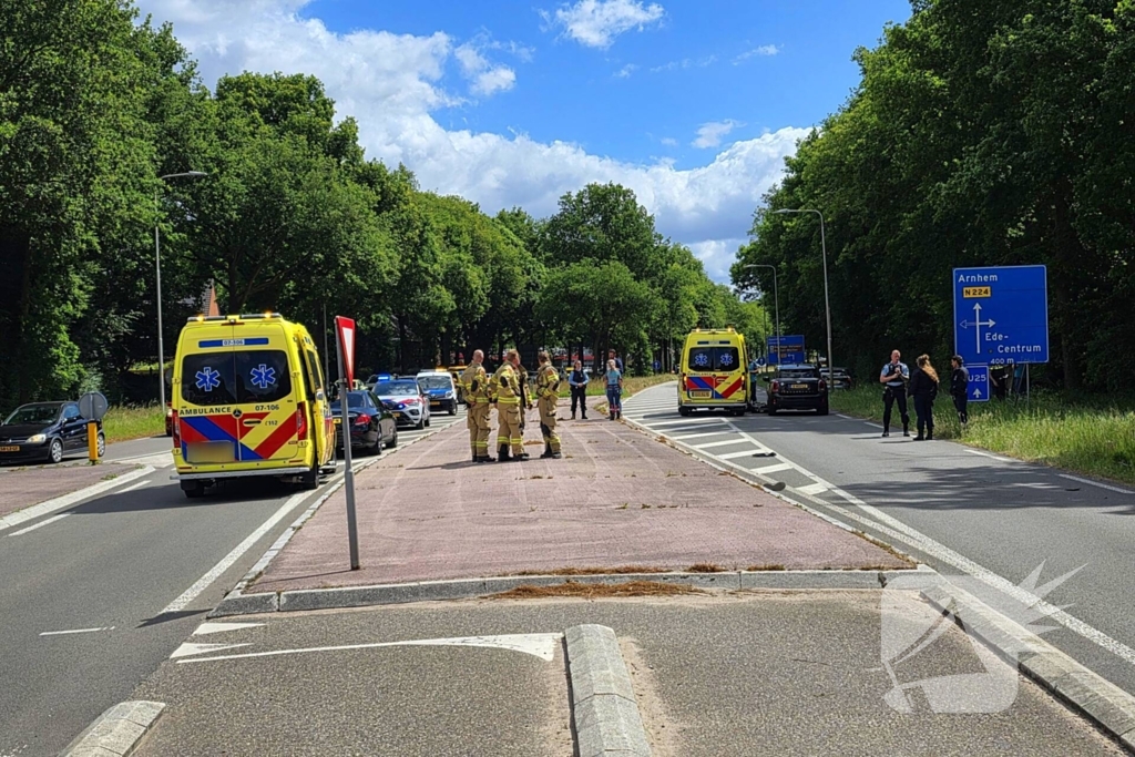 Ongeval leidt tot grote inzet van hulpdiensten
