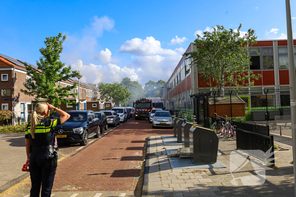 Brandweer ingezet voor brand in bedrijfspand