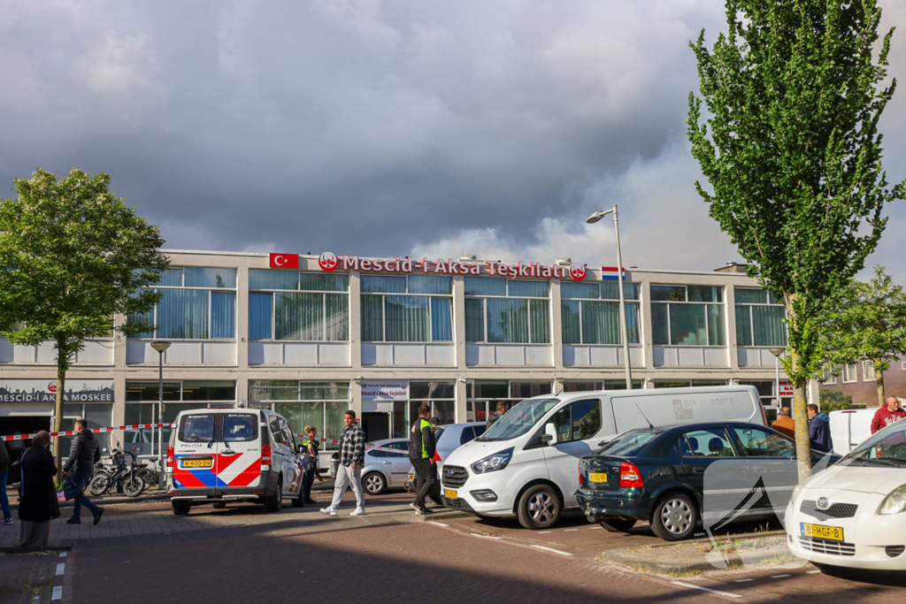 Brandweer ingezet voor brand in bedrijfspand