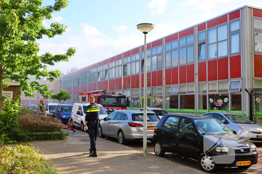 Brandweer ingezet voor brand in bedrijfspand