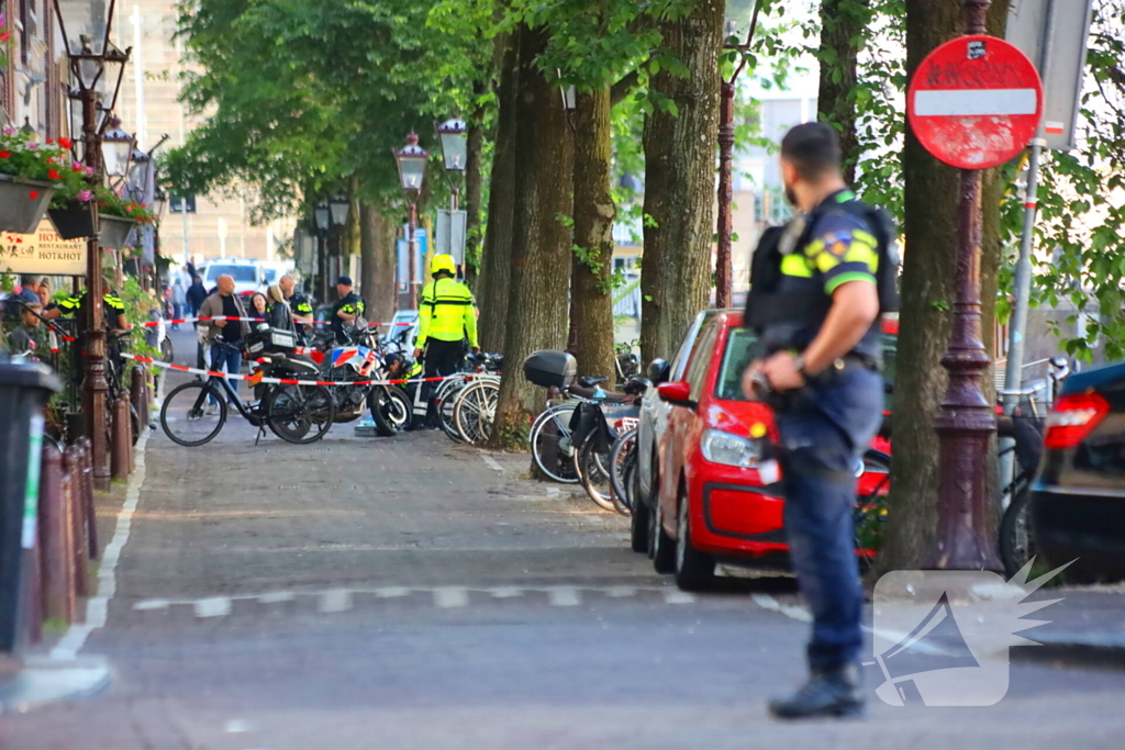 Schietpartij leidt tot gewonde en afzetting van de straat