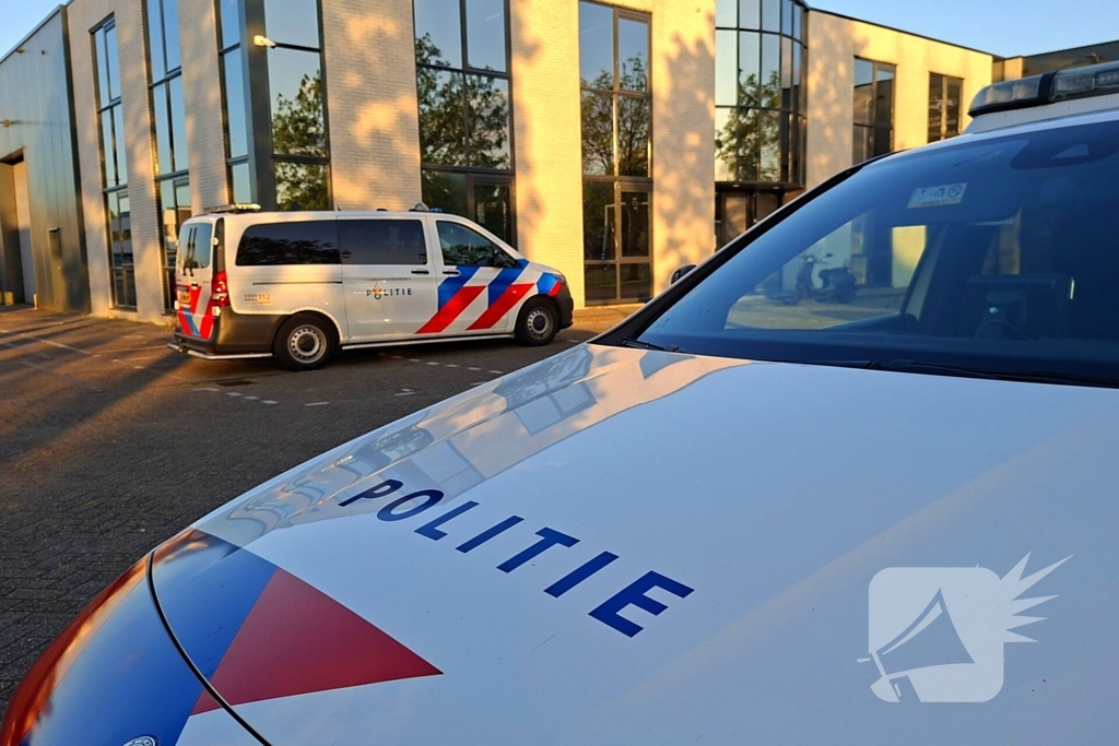 Poging tot inbraak bedrijfspand