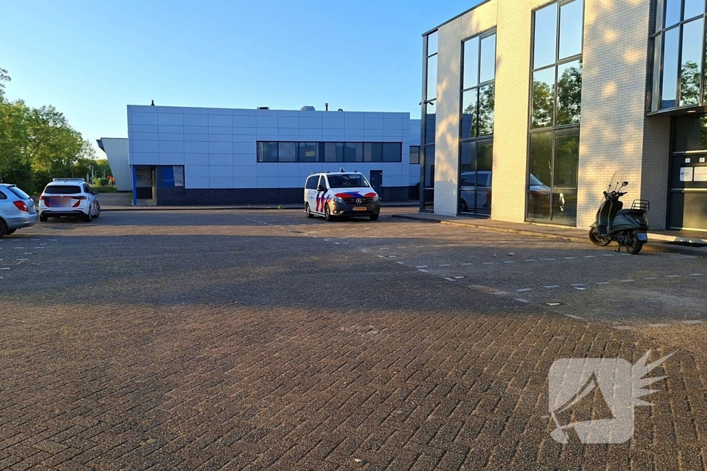 Poging tot inbraak bedrijfspand