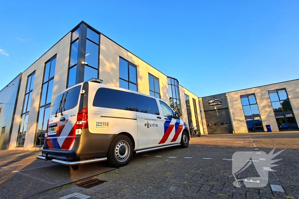 Poging tot inbraak bedrijfspand