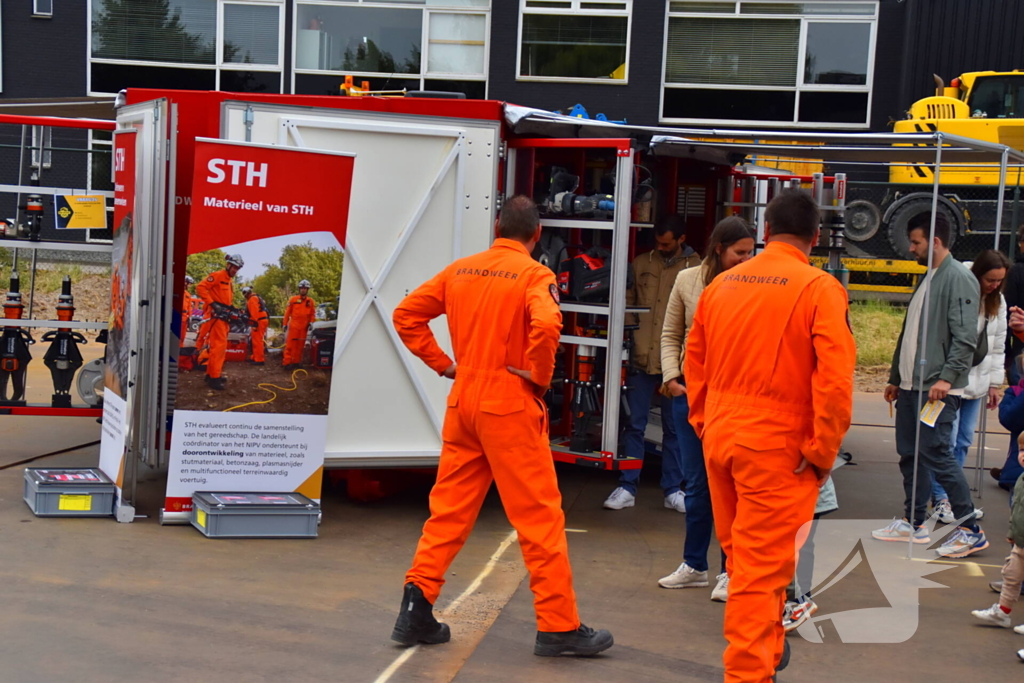 Drukte tijdens grote hulpverleningsdemonstratie