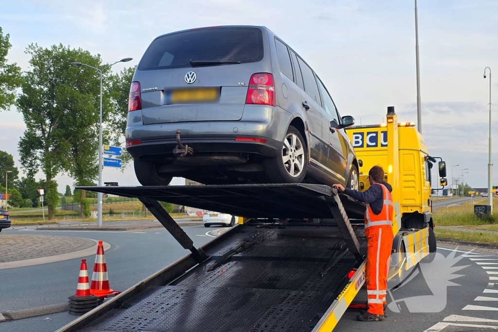 Brommobiel fiks beschadigd bij ongeval