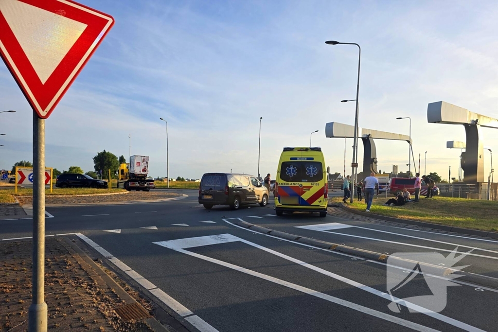 Brommobiel fiks beschadigd bij ongeval