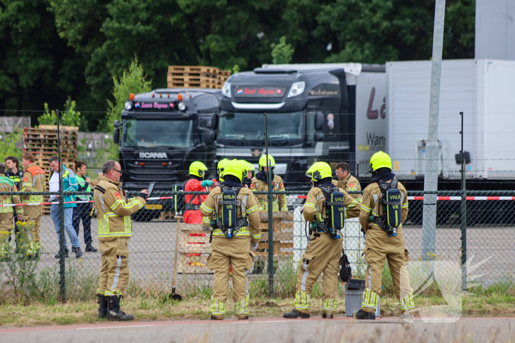 Dodelijk gevaar door diesellekkage bij transportbedrijf