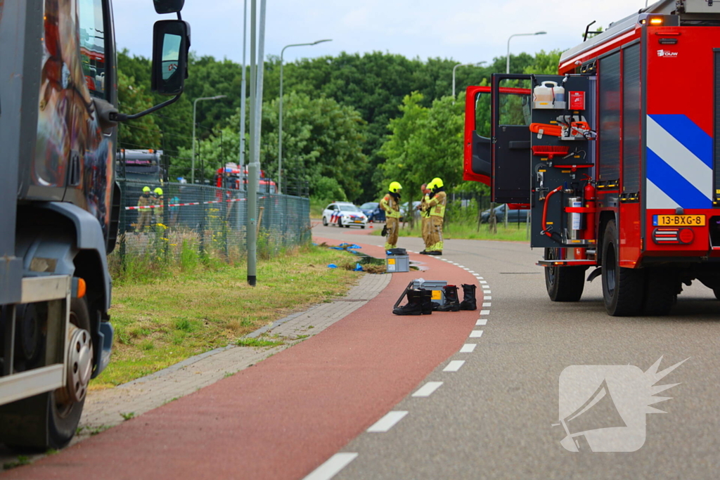 Dodelijk gevaar door diesellekkage bij transportbedrijf