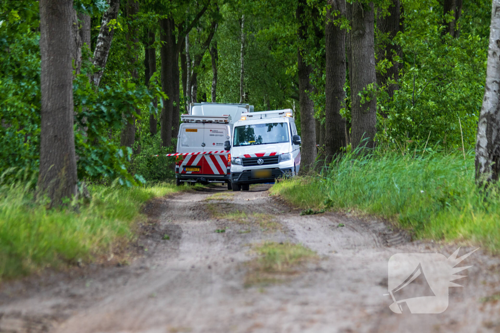 Brandweer ingezet voor achtergelaten vaten
