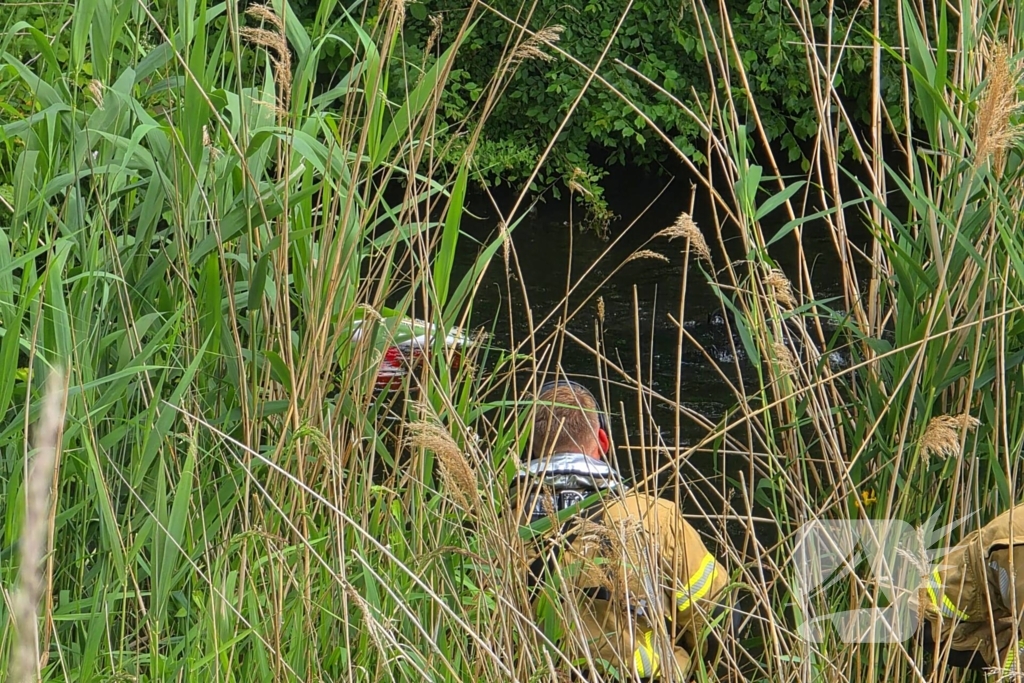 Brandweerduikers ingezet bij mysterieus fietsincident