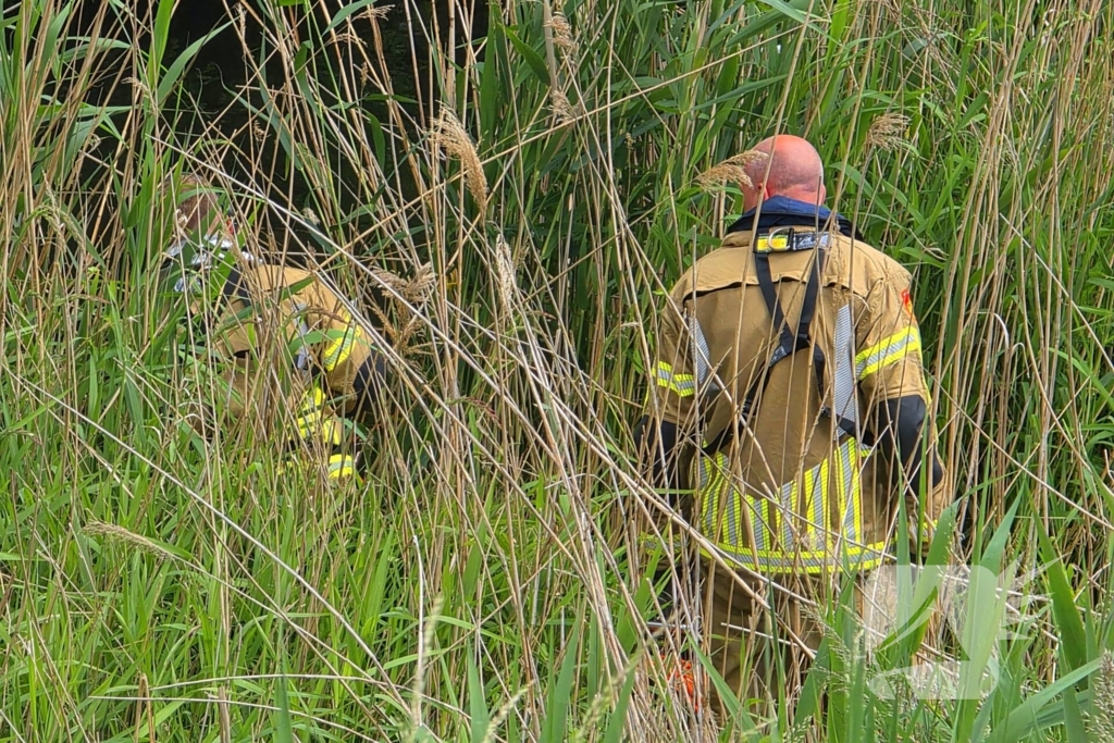 Brandweerduikers ingezet bij mysterieus fietsincident