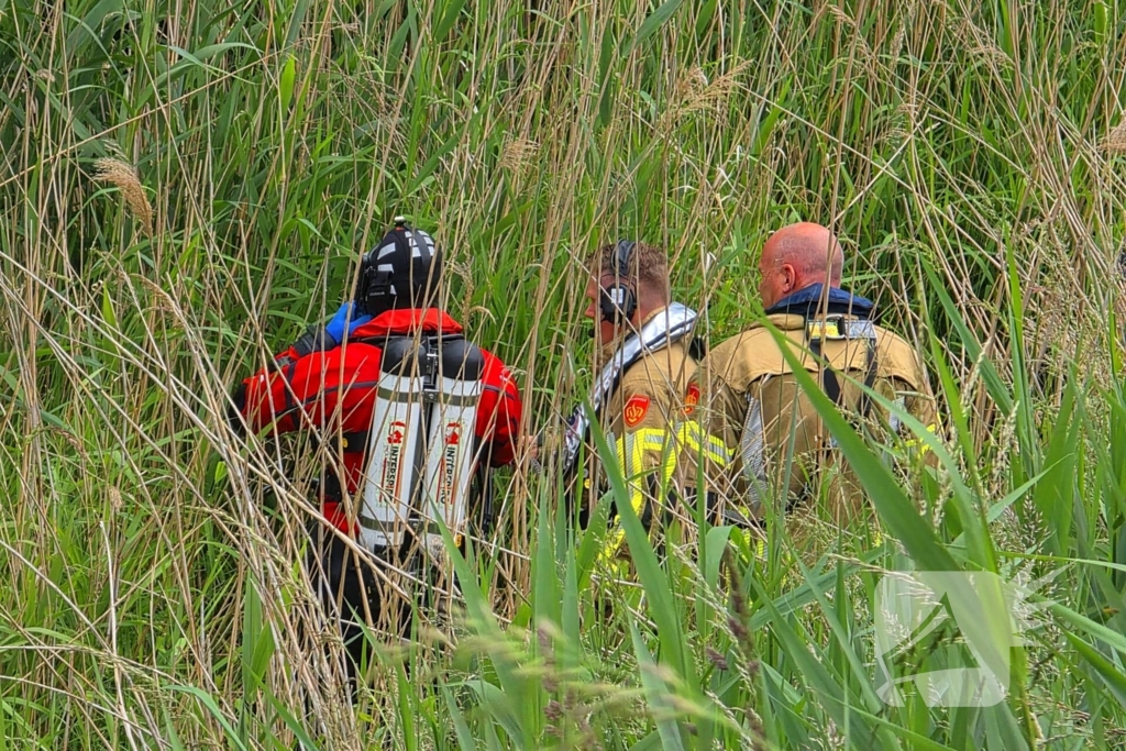 Brandweerduikers ingezet bij mysterieus fietsincident
