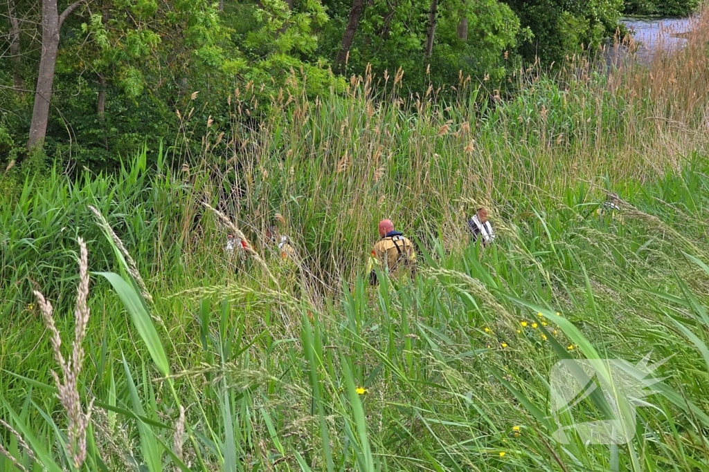 Brandweerduikers ingezet bij mysterieus fietsincident