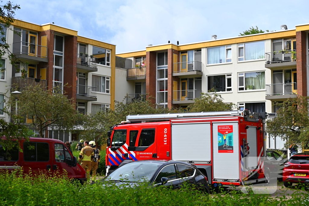 Vergeten pannetje leidt tot brand