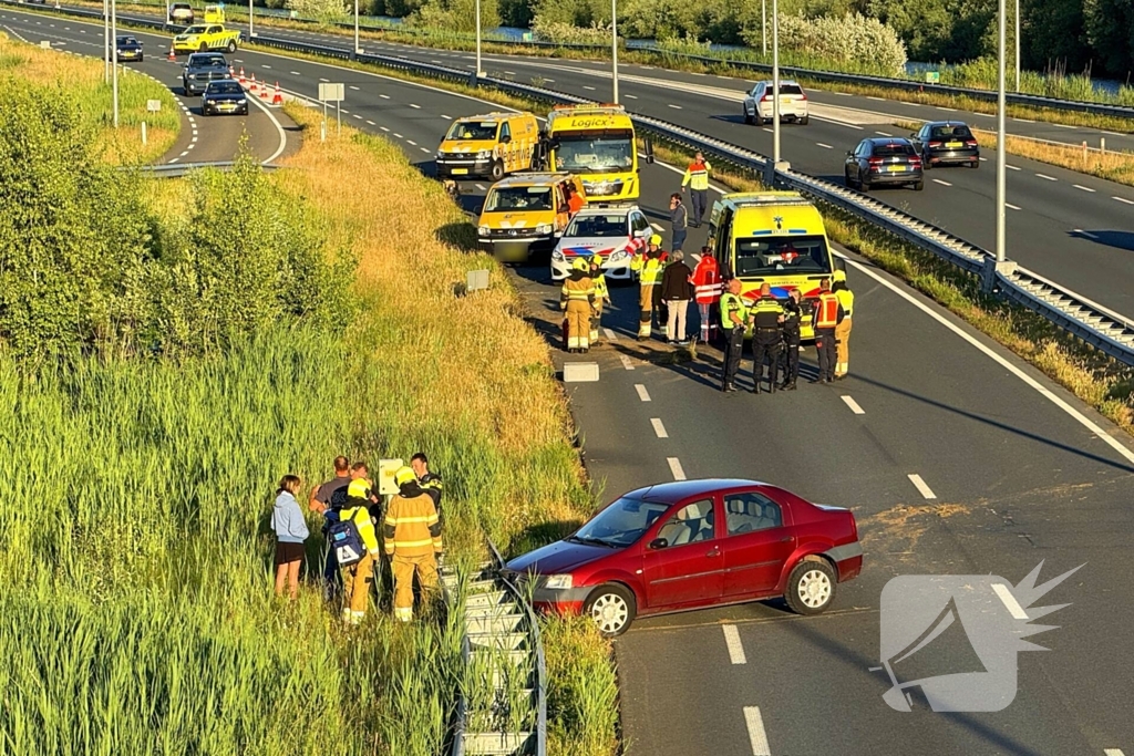 Ongeval leidt tot gewonden en verkeershinder