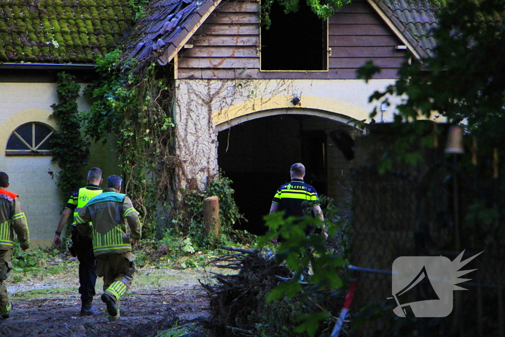 Verdachte vaten gevonden bij woning
