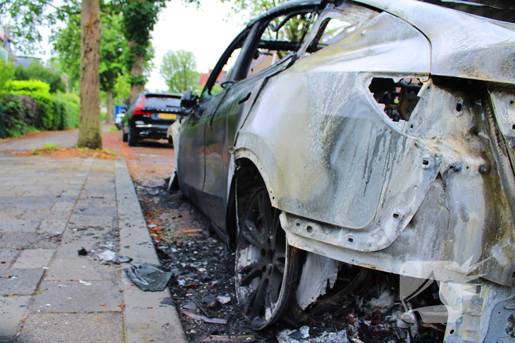 Autobrand vernietigt Tesla