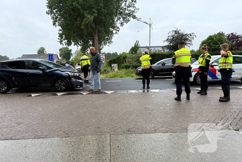 Ongeval met gewonden en verkeersregelingen