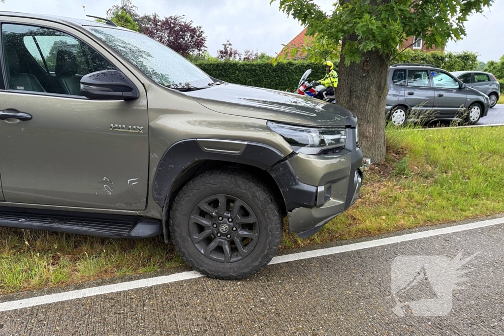 Ongeval met gewonden en verkeersregelingen