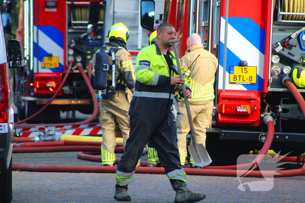 Gewonde bij uitslaande woningbrand