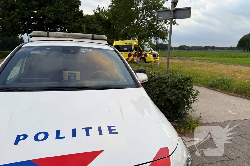 Fietser gewond na val op fietspad