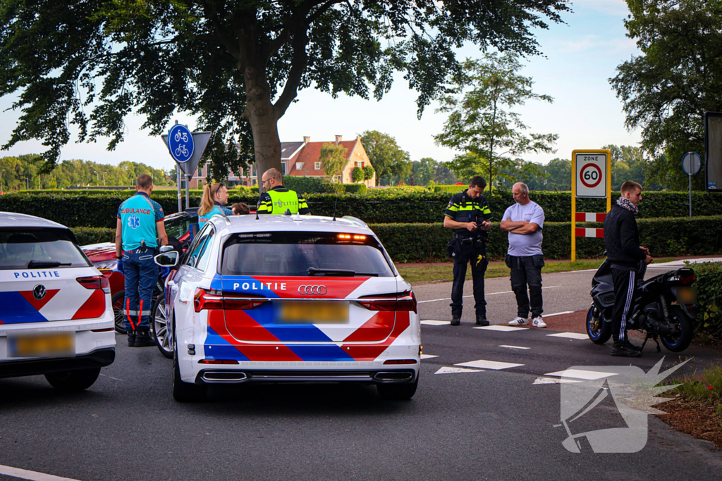 Ambulancedienst ingezet bij ongeval