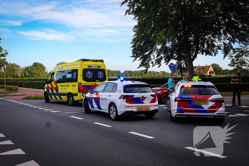 Ambulancedienst ingezet bij ongeval