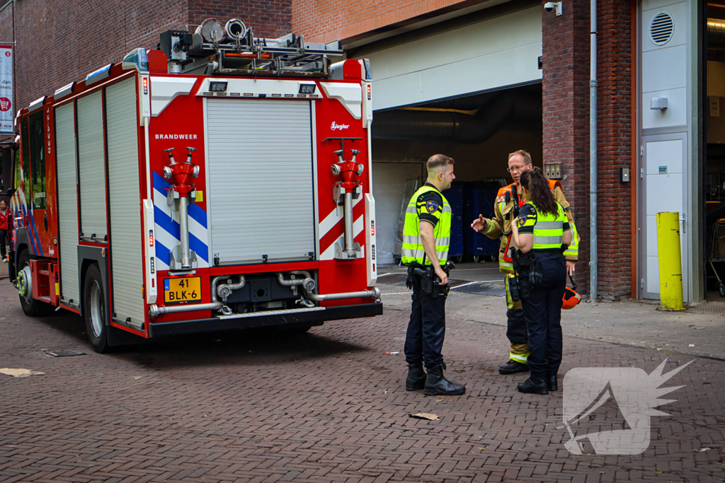 Brandmelding leidt tot ontruiming winkelcentrum