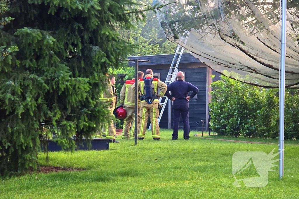 Snel ontwikkelende brand veroorzaakt schade