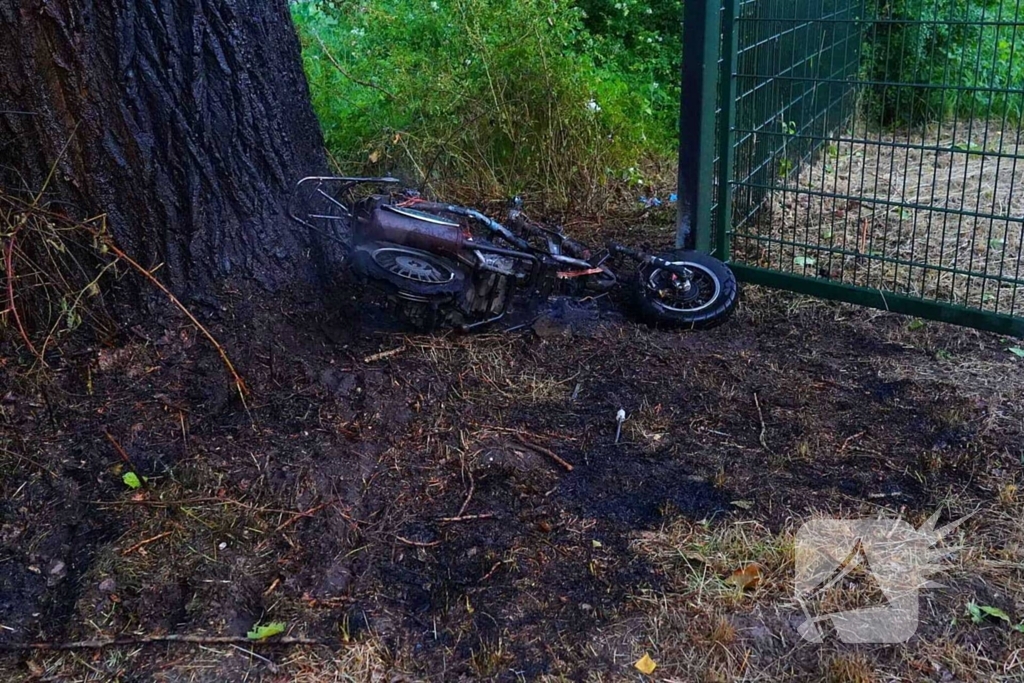 Scooterbrand snel geblust