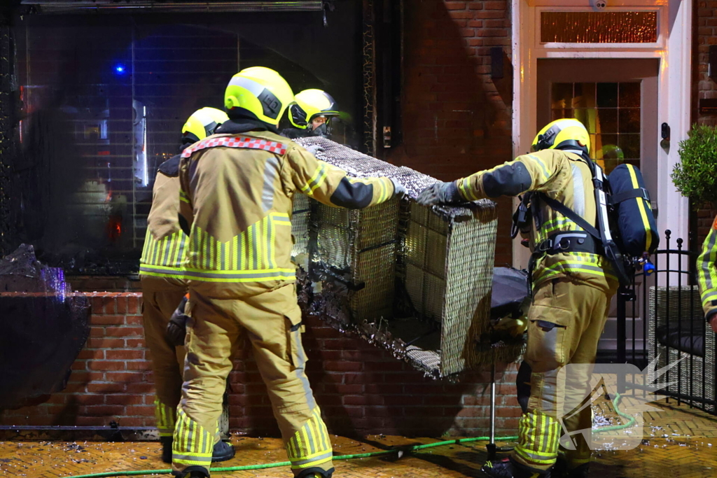 Flinke brand zorgt voor schade aan woning