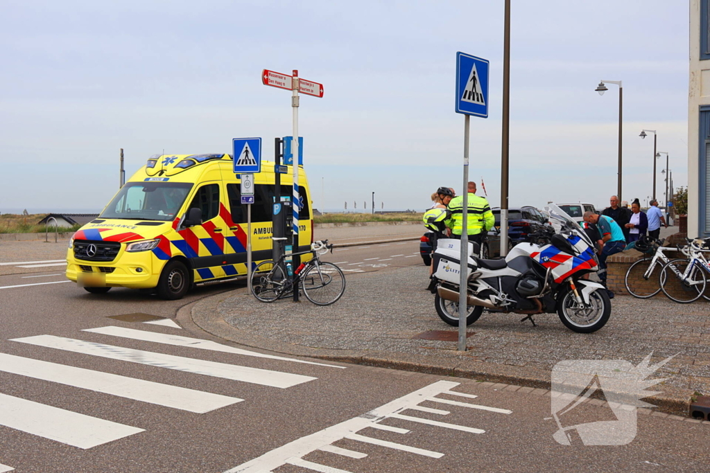 Wielrenners ten val bij ongeval