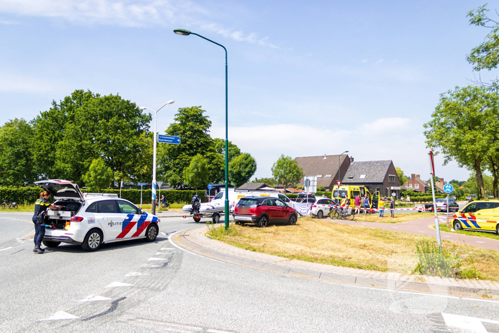 Fietser gereanimeerd na aanrijding