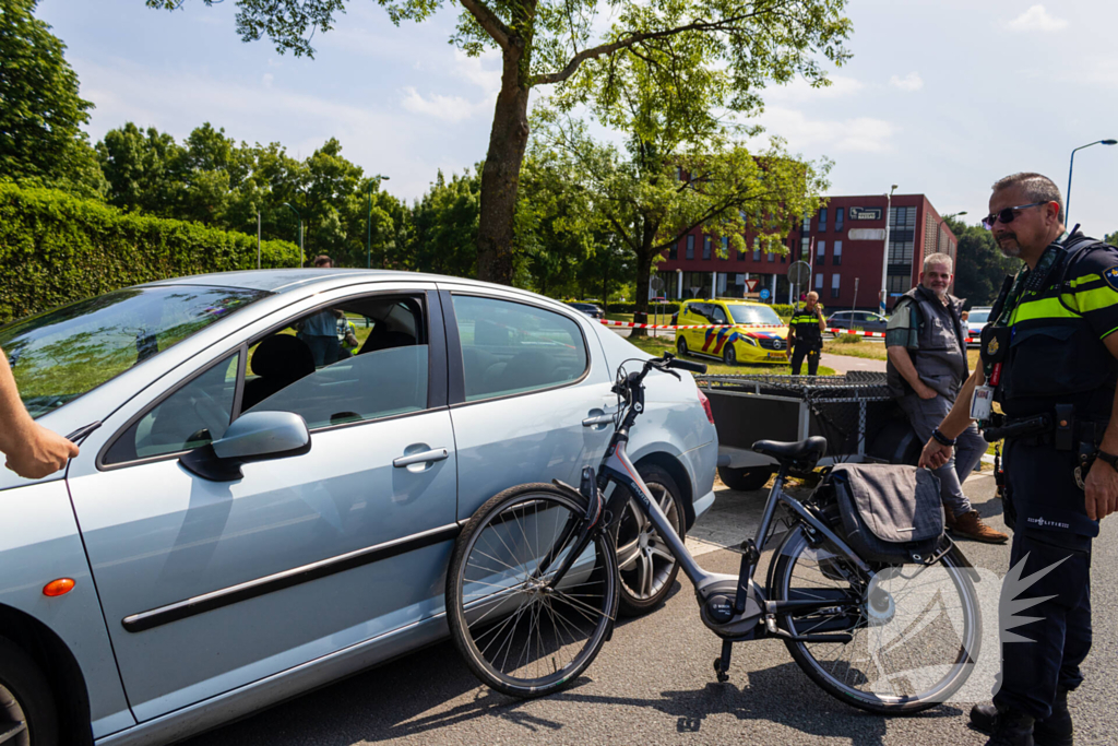 Fietser gereanimeerd na aanrijding
