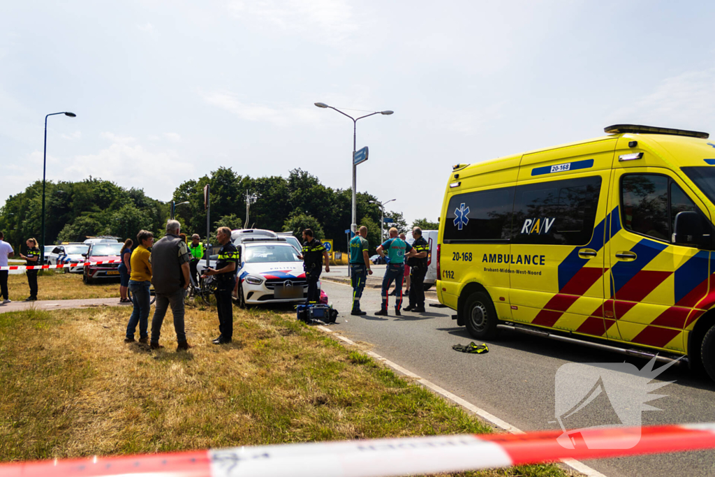 Fietser gereanimeerd na aanrijding