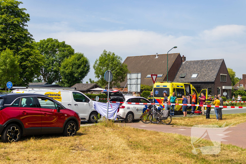 Fietser gereanimeerd na aanrijding