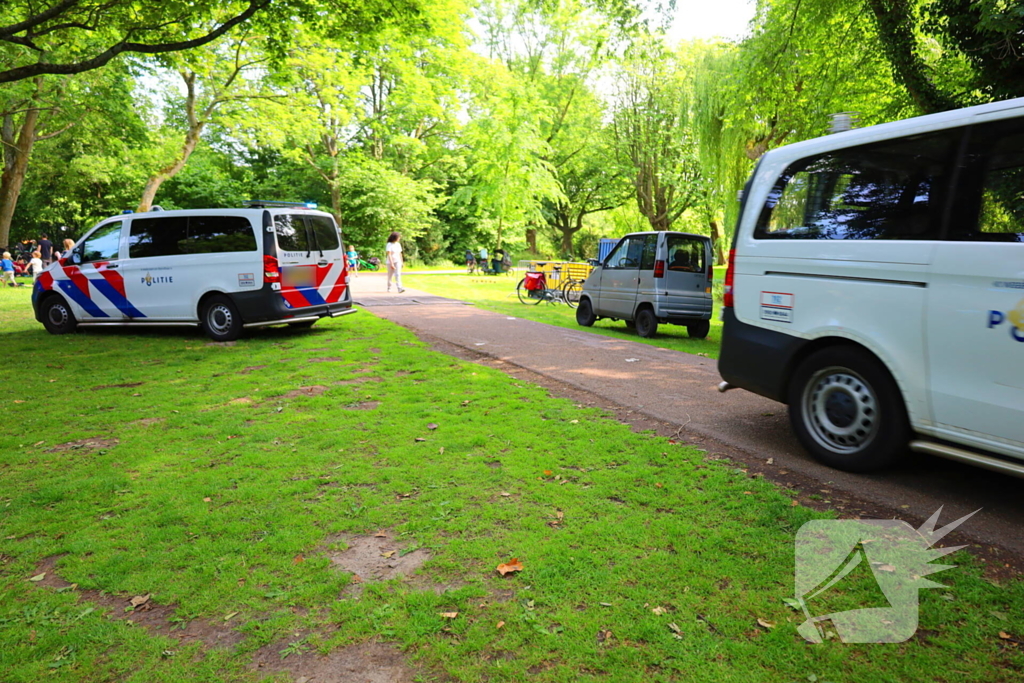 Traumaheli ingezet na incident met springkussen