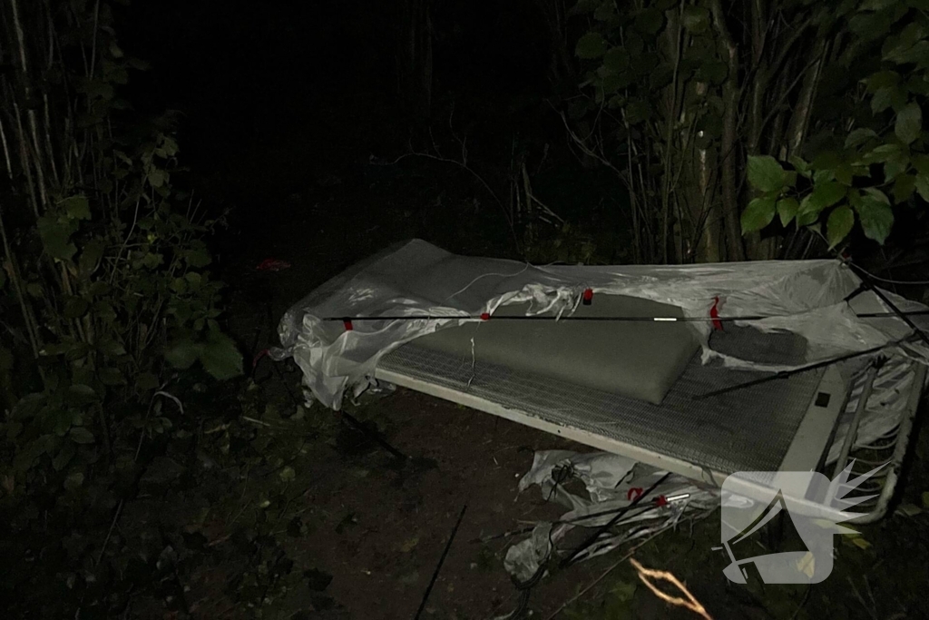 Brandweer blust twee branden