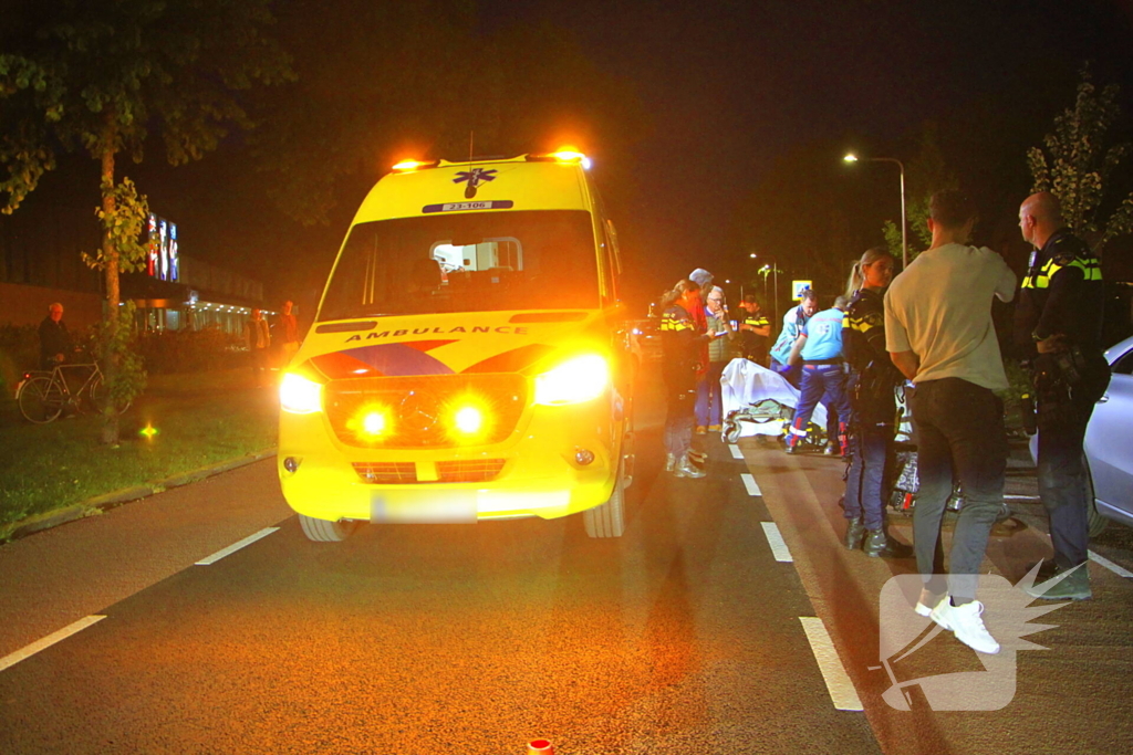 Fietser gewond na harde val