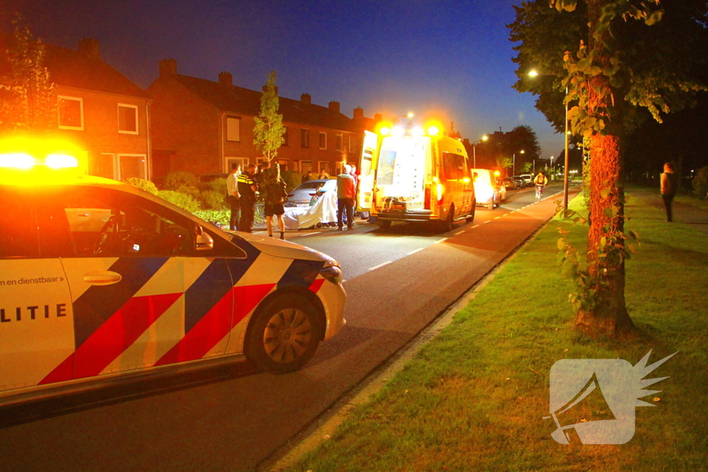 Fietser gewond na harde val